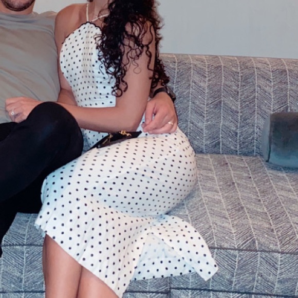 Farm Rio Polka Dot Midi Dress - Picture 2 of 10